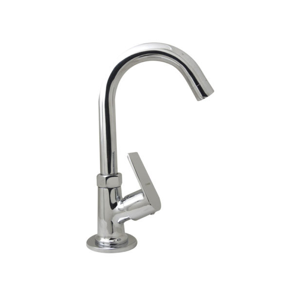 15 mm Sink Cock with Swingable Spout Polished Chrome 37816