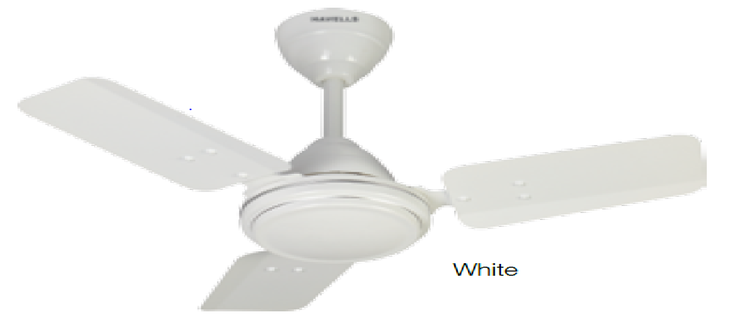 Pacer 750 mm Sweep Ceiling Fan White
