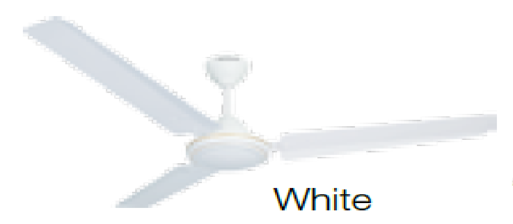 Pacer 900 mm Sweep Ceiling Fan White