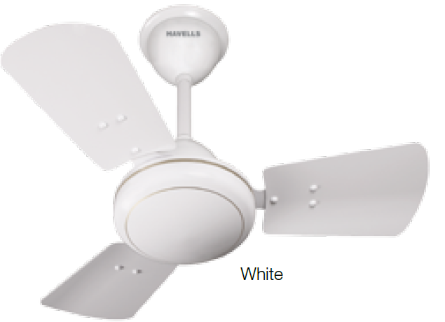 SS 390 600 mm Sweep Ceiling Fan White