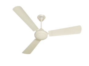 SS 390 Metallic 1050 mm Sweep Ceiling Fan Pearl White Silver