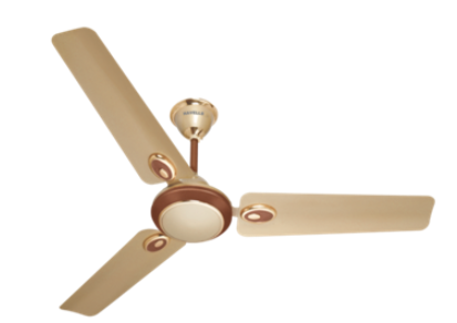 Fusion 600 mm Sweep Ceiling Fan Beige Brown