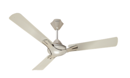 Nicola 600 mm Sweep Ceiling Fan Pearl White Silver