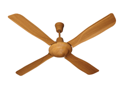 Yorker 1320 mm Sweep Ceiling Fan American Walnut