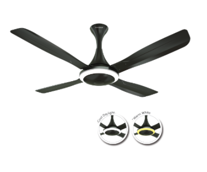 Urbane with Underlight 1320 mm Sweep Black Nickel