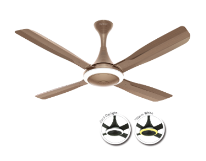 Urbane with Underlight 1320 mm Sweep Antique Copper