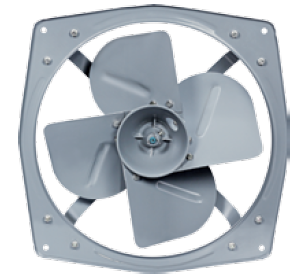 Turbojet SP 300 mm Sweep Heavy Duty Exhaust Fan Grey with 900 RPM