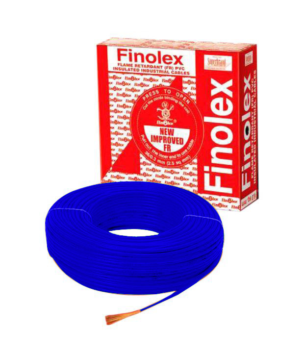 0.75 Sq mm FR Wire 90 Mtr Blue