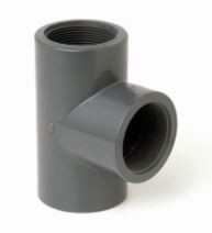 75 mm PVC SWR Solfit Single Tee 2266003