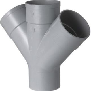 75 mm PVC SWR Solfit Double Y 2268203