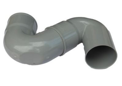 110 mm X 110 mm PVC SWR Pushfit/Solfit S Trap 2265505