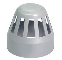 75 mm PVC SWR Pushfit/Solfit Vent Cowl 2253003