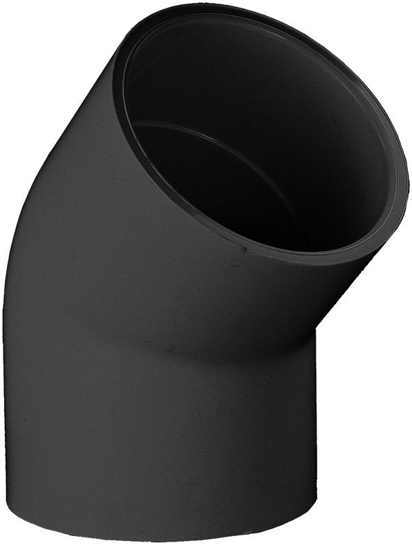 75 mm PVC SWR Pushfit Elbow 45 Degree 2255803