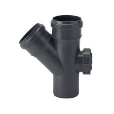110 mm X 75 mm PVC SWR Pushfit Reducing Y With Door 2256706