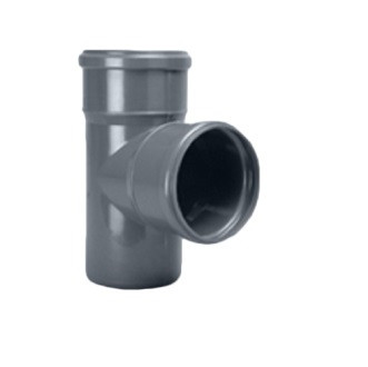 160 mm PVC SWR Pushfit Single Tee 2256006